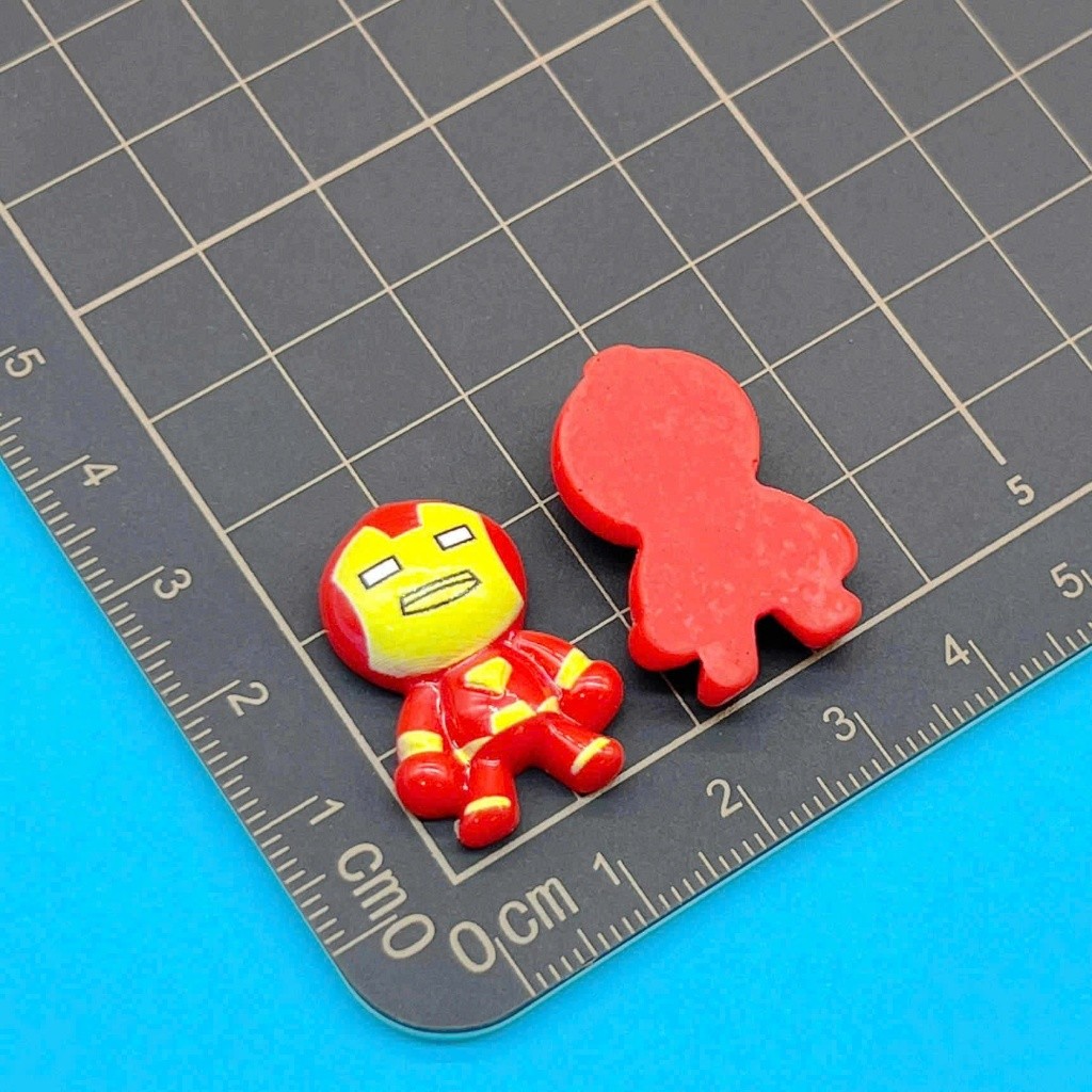 SET CHARM GẮN DÉP: 5 SIÊU ANH HÙNG CHIBI - CỰC XỊN XÒ