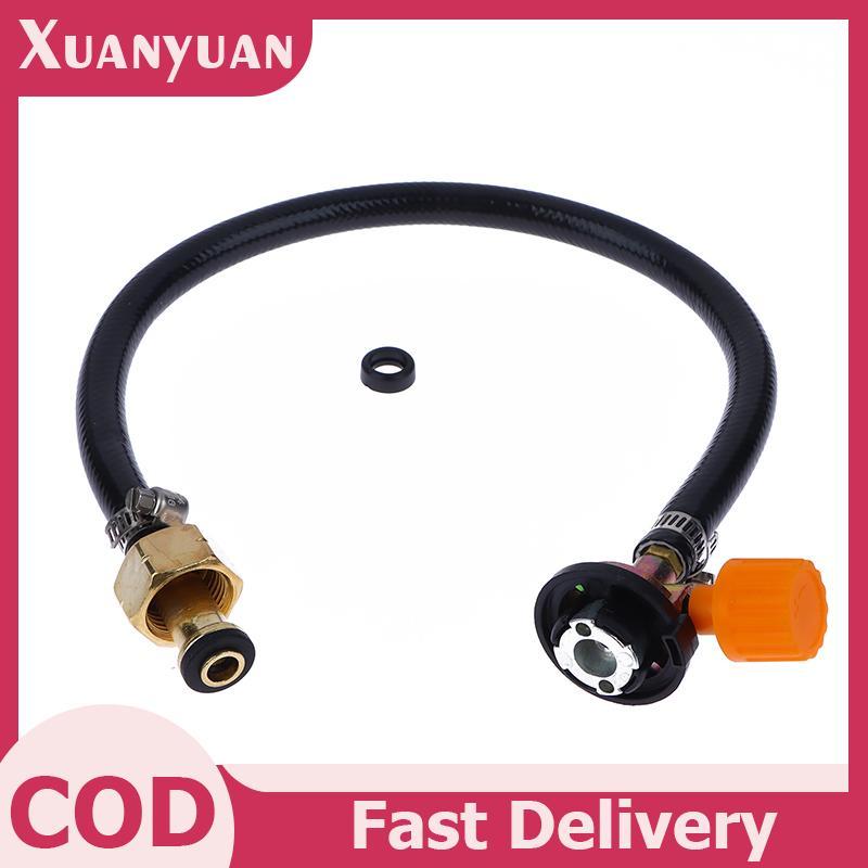 XUAN Gas Nạp Adapter Chống Rò Rỉ Cao Su Gas Nạp Ống Ống Xi Lanh Bộ Chuyển Đổi Bình Đổ Phụ Kiện Van Bện Ống VN