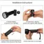 Đèn pin UV LACYESUK, 51 đèn LED màu tím công suất cao Đèn pin LED UV, Đèn không bóng Thiết kế di động Đèn pin màu đen Bảo dưỡng bằng nhựa