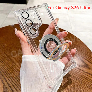 Ốp Điện Thoại Cho Samsung Galaxy S26 Ultra S24 S23 S25 FE Plus + Ultra 4G 5G 2026 CD Giá Đỡ Vỏ Điện Thoại Silicon Túi Khí Bốn Góc Vỏ Điện Thoại Chống Sốc Ốp Lưng