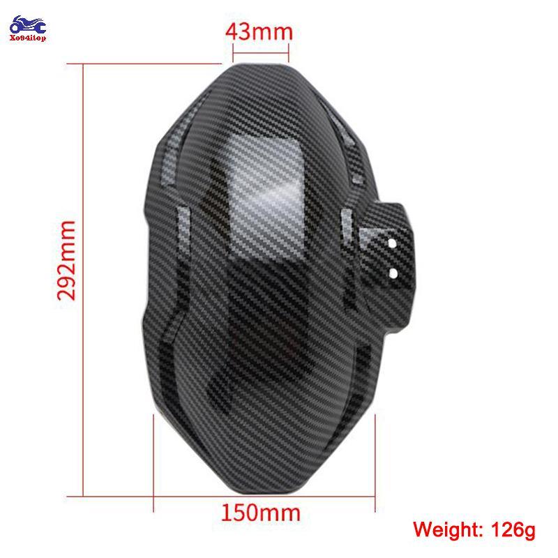 XOITOP Chắn Bùn Xe Máy Sợi Carbon Kết Cấu Chắn Bùn Xe Điện Chắn Bùn Đa Năng Sợi Carbon VN