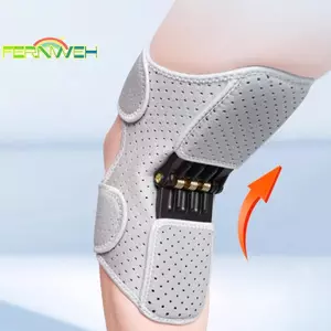 Mới - Thiết Bị Hỗ Trợ Đầu Gối Có Lò Xo Điều Chỉnh, Thoáng Khí và Chống Trượt