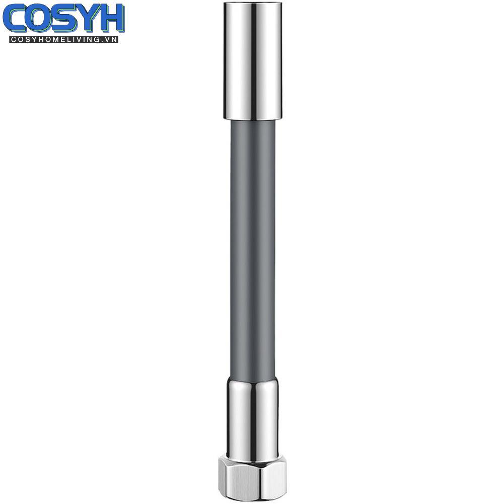 <cosyh>Flexible Faucet Extension Hose Adaptable Rotatable Water Outlet Pipe Anti Splash