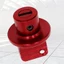 EDB * Phụ kiện sửa đổi Vỏ đầu chìa khóa xe máy Dễ dàng cài đặt Mouldings đầu chìa khóa