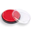 Deli 9863ES Miếng Lót Mực Tròn Kích Thước Lớn Nhanh Khô Mực Văn Phòng Tài Chính Đỏ Indonesia Seal Pad C88Z