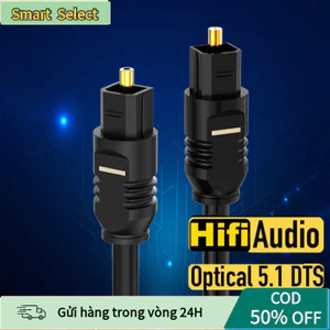 【COD】Dây cáp quang siêu mỏng 5.1, hỗ trợ nhiều tiêu chuẩn âm thanh vòm, mang lại trải nghiệm rạp chiếu phim đắm chìm.