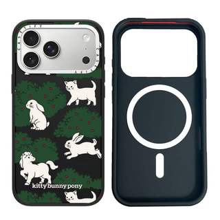CASECASE X Kittybunnypony Grove Ốp Lưng Máy Ảnh Màu Trắng Vòng Phiên Bản Mờ Đen Cứng Hút Từ Tính Tác Động Dành Cho Apple IPhone 13 14 15 16 17 Pro Max Air Plus Có Hộp