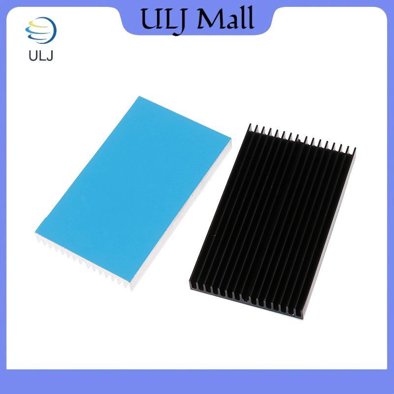 Tản Nhiệt Hợp Kim Nhôm ULJ 100MM Tấm Làm Mát LED IC Chip Tản Nhiệt Tản Nhiệt.