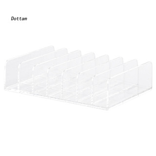 Dottam | Giá đựng tiền mặt/thẻ, khay 7 ngăn – Dụng cụ sắp xếp máy tính để bàn đa chức năng, dung tích lớn