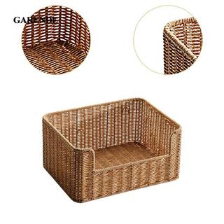 Giỏ đựng đồ dệt Garende Giỏ đựng đồ trang trí cho nhà vệ sinh Mặt bàn trang trại