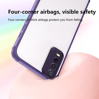 Áp dụng cho Vivo Y12S Y12A Y20I Y20S G V2026 V2042 V2043 V2048 V2032 Y20 Vỏ điện thoại vỏ mềm bảo vệ trong suốt cao cấp