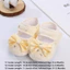 Giày tập đi PYCOU, Nơ dễ thương 0-12 tháng Giày đế mềm, Giày công chúa chống trượt thoáng khí thoải mái Mùa xuân hè