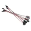 RC Y Dòng Chiều Dài 208 Mm Cáp Điều Khiển Từ Xa Quạt Servo Mở Rộng Dây Cho Futaba JR RC Xe HSP Trxs TRX4 Trục SCX10 TAMIYA
