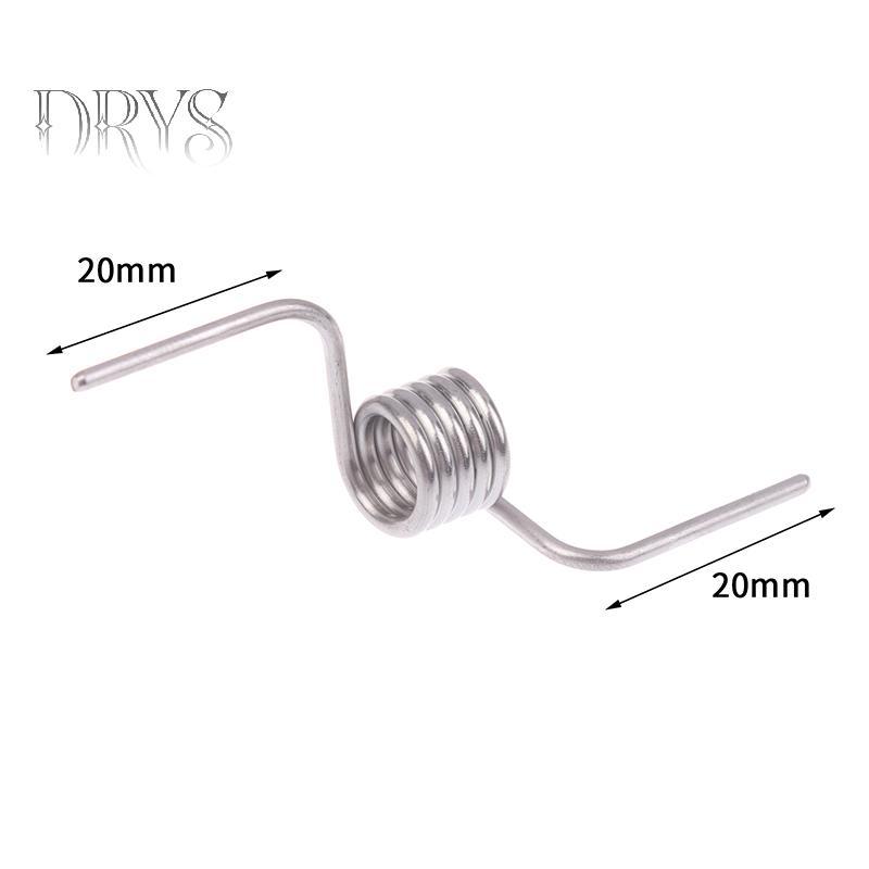 (TFT) 2 Cái / bộ Tủ Lạnh Chia Cửa Bản Lề Phụ Kiện Lò Xo Vách Ngăn Thép Không Gỉ Chắc Chắn Cửa Tủ Lạnh Lò Xo Xoắn MỚI