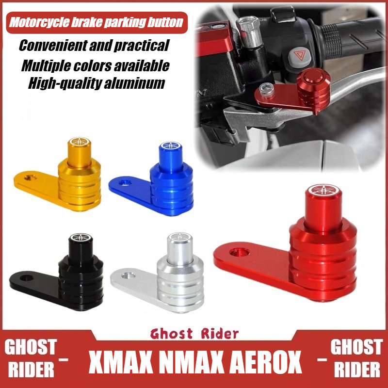Dành Cho Xe Yamaha XMAX 300 NMAX NVX AEROX 155 Xe Máy CNC Nhôm Phanh Đòn Bẩy Khóa Đỗ Xe Phanh Hỗ Trợ