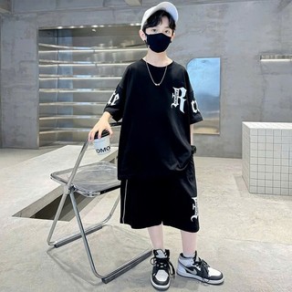 Bộ quần áo mùa hè dành cho bé trai 18-52kg mẫu R-FASHION chất liệu co dãn thoáng mát, thiết kế đẹp. NL12
