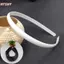 HFSHY 10 Cái 12 Mm Trống Nhựa Trơn s DIY Dây Tóc Phụ Kiện VN