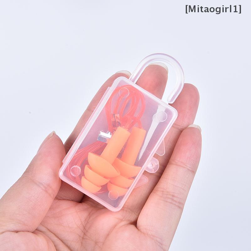 [MG1] Nút tai silicon chống thấm nước Nút tai chống ồn khi ngủ Giảm tiếng ồn [Vn]