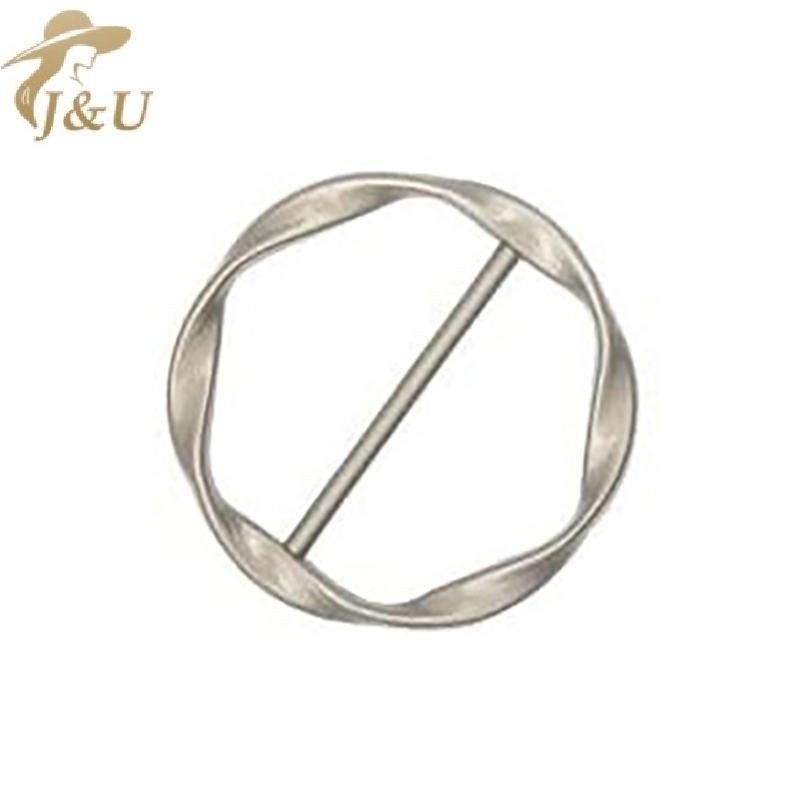 JU 5/6 Vòng Xoắn Ốc Hợp Kim Kẽm Cho Thắt Khăn Lụa - Phong Cách Châu Âu