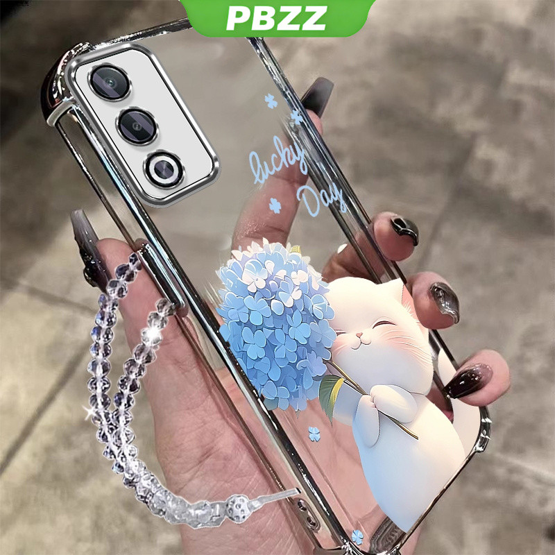 Ốp Lưng Cho OPPO a3 pro 5G OPPO A3PRO 5G Vỏ Điện Thoại Vỏ Mềm Silicon Chống Sốc Thiết Kế Mới Thẩm Mỹ Trong Suốt Hoạt Hình Vòng Tay Mèo Cho Bé Gái SJSLLSHM01