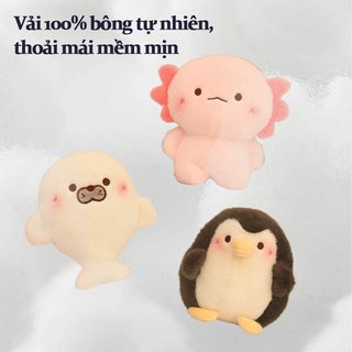 Búp bê siêu mềm 20cm – Bông PP an toàn, dành cho bé 3+ – 3 mẫu dễ thương – Êm mịn, ôm ngủ – Quà tặng đáng yêu