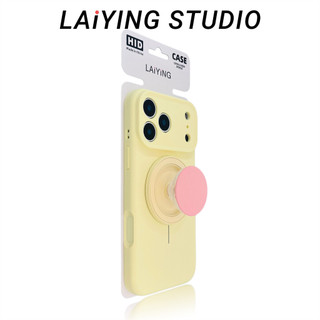 Cảm giác da Silicon lỏng Giá đỡ từ tính Vỏ điện thoại di động Áp dụng iPhone17 16 15 14 13 12 11 Pro Max Bảo vệ Camera chống sốc Vỏ cứng chống rơi