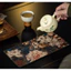 Khăn Lau Trà Đa Năng Phong Cách Á Đông - Khăn Microfiber Suede Thấm Hút Nước Cực Tốt - Miếng Lót Trang Trí Bàn Trà, Bàn Trang Điểm Cao Cấp [30x15cm]