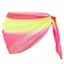 Đầm Đi Biển CATIYAHA, Chất Liệu Voan Áo Bơi Chiều Dài Ngắn Coverups, Váy Ngắn Sheer Vải Màu Gradient Thoáng Khí Nhanh Khô Sarong Mặc Đi Biển