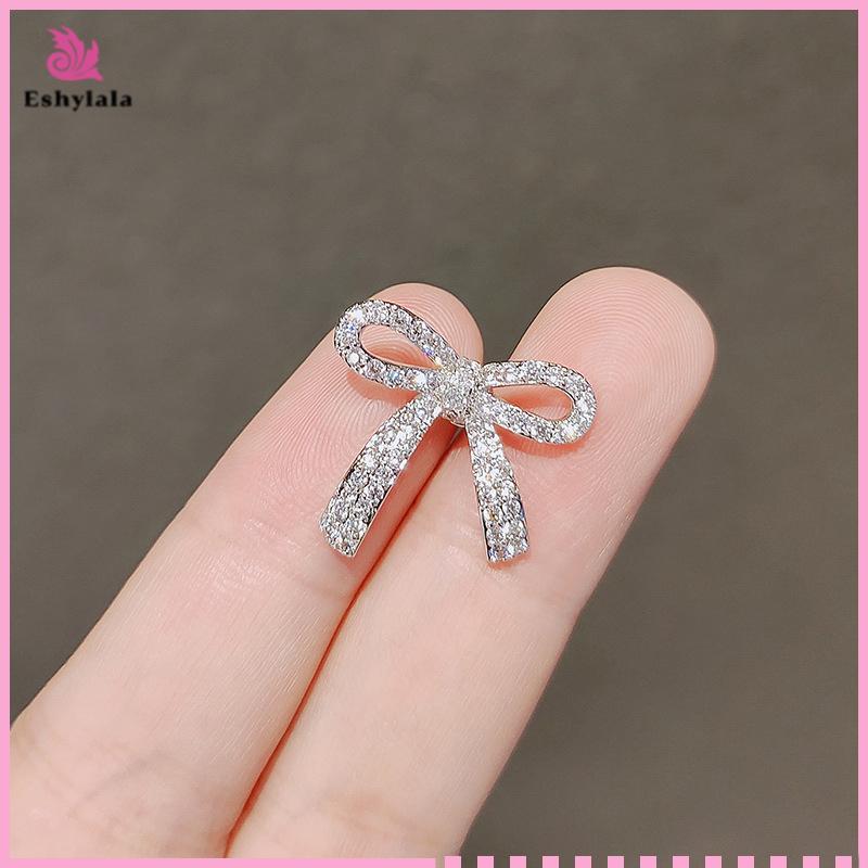 Eshylala Nơ Kim Cương Giả Trâm Cài Áo Cho Nữ Bé Gái, Cardigan Kẹp Phụ Kiện Trang Sức [MỚI]