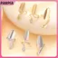 Nhẫn Zircon Kim Loại Thanhtao, Đơn Giản với Vòng Móng Tay Có Thể Tháo Rời - Quà tặng Phù Hợp