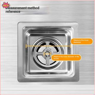 Nút chặn lọc thoát nước bồn rửa N & X Nút chặn bồn rửa nhà bếp bằng thép không gỉ Nút chặn bộ lọc chống tắc nghẽn mùi Phụ kiện phòng tắm.