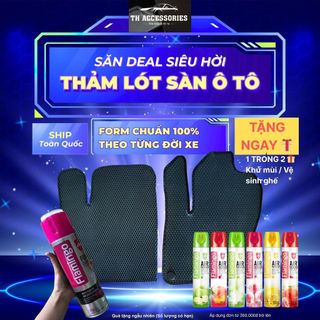 Thảm Lót Sàn Ô Tô Rối Cước VinFast VF8 Form Chuẩn Theo Xe - Chất liệu sợi PE  Chống Trượt - Full hàng ghế & cốp