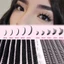 FAVORITEGOODS Lông mi chồn giả, Cụm lông mi mịn kết cấu lông mi giả, Khối lượng lâu trôi Người hâm mộ Khối lượng nhìn tự nhiên Lông mi giả Trang điểm