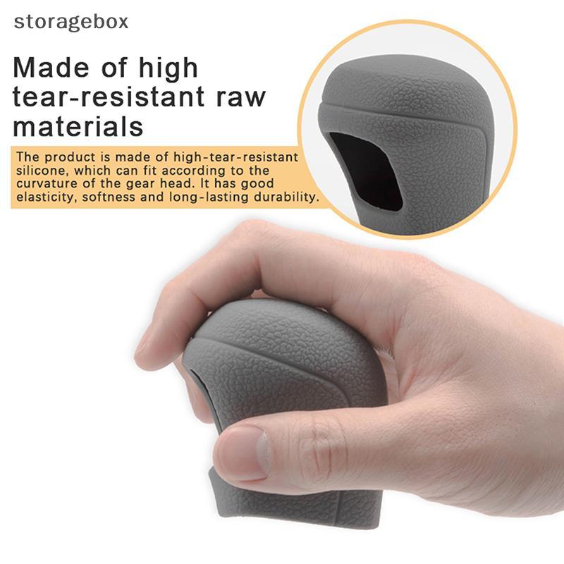 Núm chuyển số ô tô bằng silicon chống trượt, tay cầm bánh răng tự động, Univeral Fit