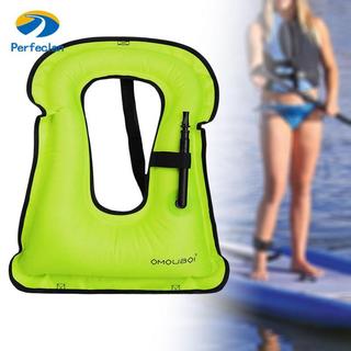 Perfeclan Áo Bơi Bơm Hơi Di Động Trôi Ngoài Trời Nhẹ Phao Thiết Bị Kayaking Tầm Nhìn Cao Người Lớn Phao Vest