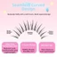 FAVORITEGOODS Lông mi giả tự nhiên, 9-11MM Curvature C DIY Mi mở rộng, Hợp thời trang Cos Dễ dàng đeo Trang điểm mắt Tiệc lông mi giả