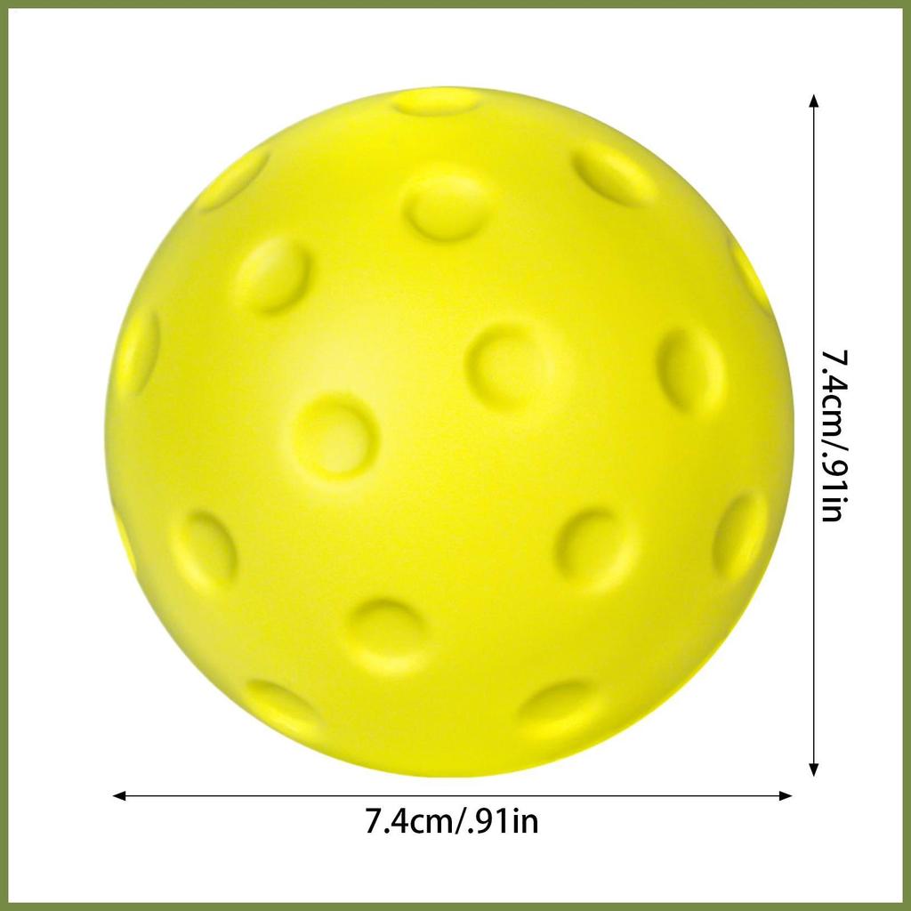 Bóng Pickleball im lặng chất liệu PU, phù hợp tập luyện trong nhà cho người mới bắt đầu