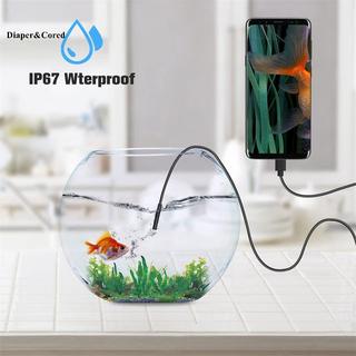 Camera nội soi Android DIAPER & CORED 5.5mm, Kính tiềm vọng Micro USB / Type-C 3 trong 1, YTH chống nước