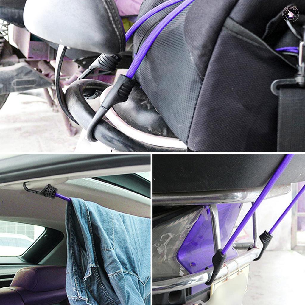 Dây Bungee bền có móc - Dây buộc di động cho hành lý Cắm trại chở hàng