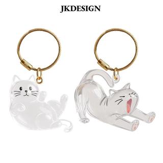 JKDESIGN Móc khóa lưu trữ tóc mèo, Viên nang lưu trữ lông thú cưng dễ thương trong suốt, Quà tặng DIY Trang trí lưu niệm di động Móc khóa thú cưng Mementos