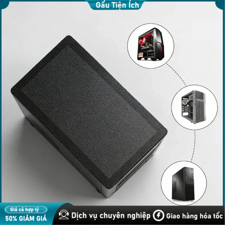 Phụ kiện PC lưới lọc bụi từ tính 12x36mm 14x28mm Tấm Lưới Lọc Bụi Từ Tính،Máy tính để bàn (PC), case máy tính