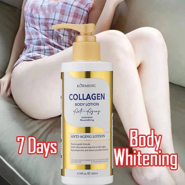 Collagen Sữa dưỡng thể trắng da kem and sữa dưỡng thể kem dưỡng trắng da 200ml trắng da làm trắng da toàn thân giữ ẩm