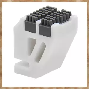Dành cho Lab X1 / X1C P1P / P1S Công cụ làm sạch đầu in- Vòi phun gạt nước nóng Hai hàng Bàn chải silicon nhúng Máy chà sàn