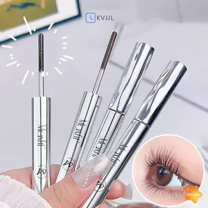 Kim Loại Sắt Mi Mascara Sợi Lụa Chống Thấm Nước Mascara Dài Uốn Lông Mi Nối Mi Không Tắc Mắt Mỹ Phẩm Trang Điểm Mới