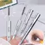 Kim Loại Sắt Mi Mascara Sợi Lụa Chống Thấm Nước Mascara Dài Uốn Lông Mi Nối Mi Không Tắc Mắt Mỹ Phẩm Trang Điểm Mới