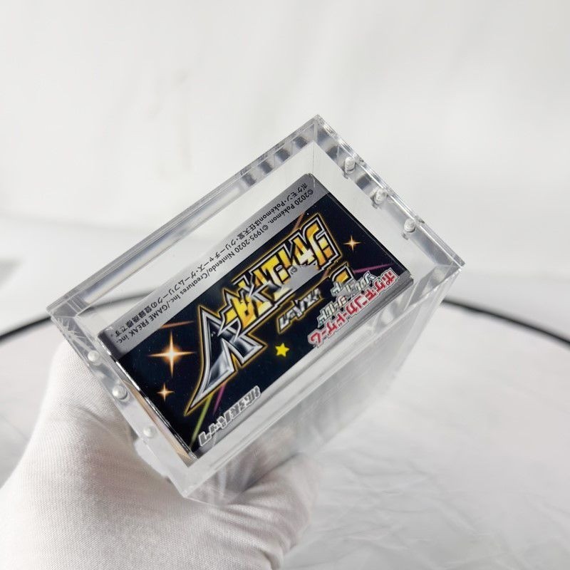 Hộp trưng bày acrylic trong suốt dày 5MM, 10 gói, bảo vệ từ tính, trưng bày hộp tăng áp nhỏ Nhật Bản, Pokemon PTCG
