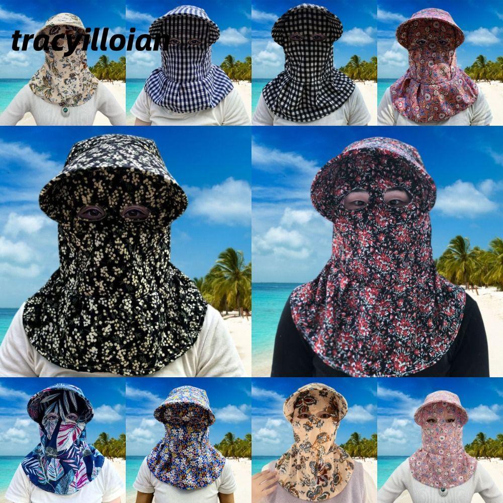 MũTRACEILLOIAN chống nắng vành rộng, phù hợp cho công việc như hái trà, bảo vệ khỏi tia cực tím