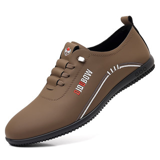 Giày da công sở nam đế mềm, thoáng khí, slip-on, kiểu Anh, thời trang BC9L