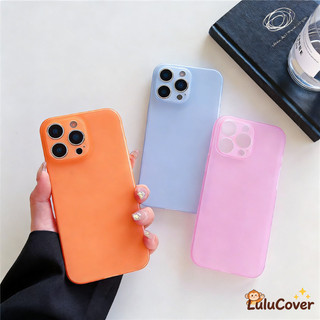 Ốp điện thoại siêu mỏng mềm mờ mờ cho OPPO A40 A40M A38 A36 A96 A95 A94 A55 A54 A54S A53 A53S A92 A72 A52 A33 A31 Vỏ màu cam dành cho doanh nhân Vỏ sang trọng màu ngọt ngào dễ thương