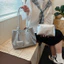 SQ11 Túi tote cổ điển dung tích lớn dành cho nữ Túi đeo vai dệt thời trang mới Túi thích hợp cao cấp